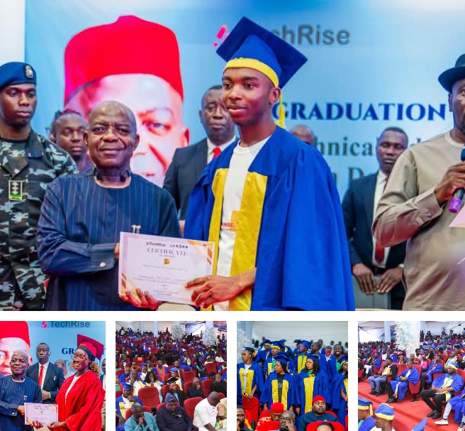 Gov Otti Grants Automatic Employment to 19 Best Performed TechRise Graduands