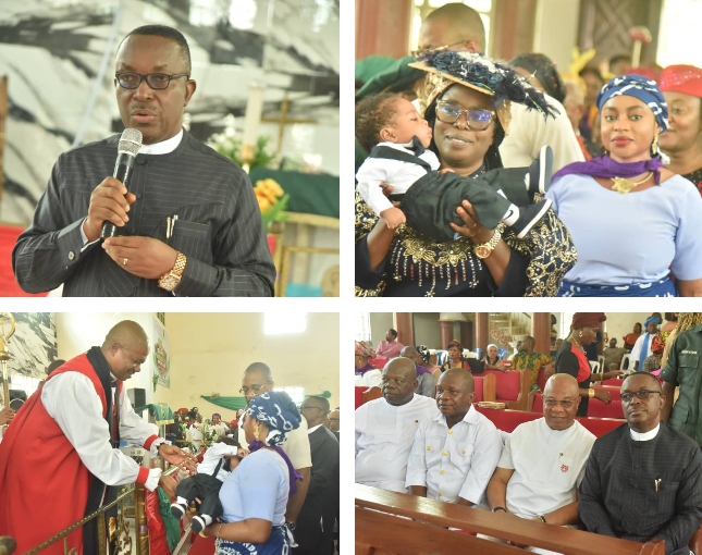 Gov. Otti Identifies with Ikonne's Family - Describes Children as Precious Gifts from God