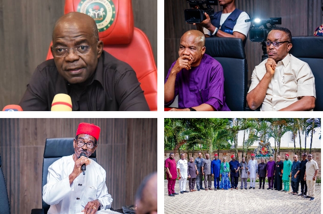 Gov Otti Reaffirms Commitment to Restoring Abia’s Dignity, Assures Igbo Leaders of Security, Economic Growth