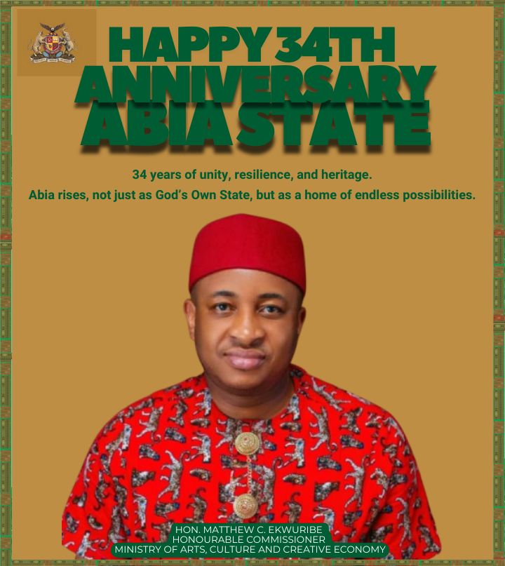 Abia @ 34: A Legacy of Culture, Tourism & Creative Brilliance