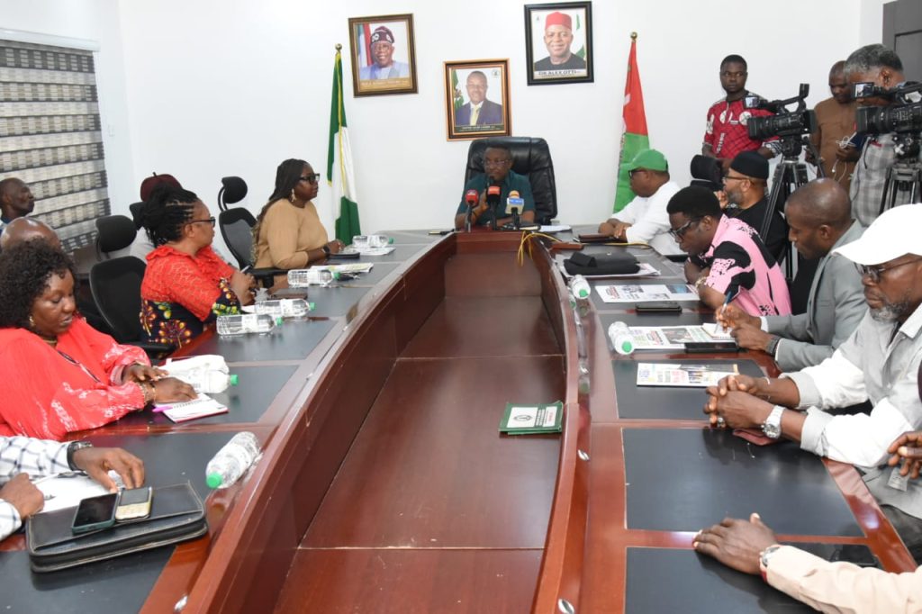 Gov Otti Moves to End Leadership Crisis in Abia AFAN, Orders Audit and Unity Among Factions
