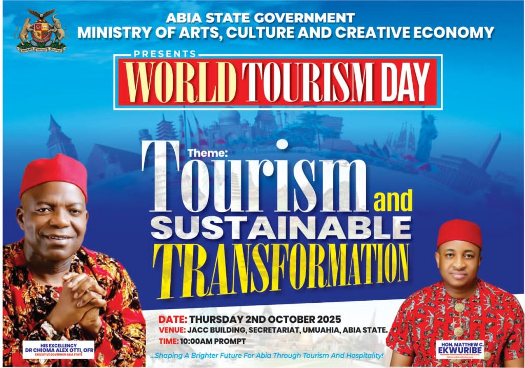 Abia Set to Celebrate 2025 World Tourism Day  
