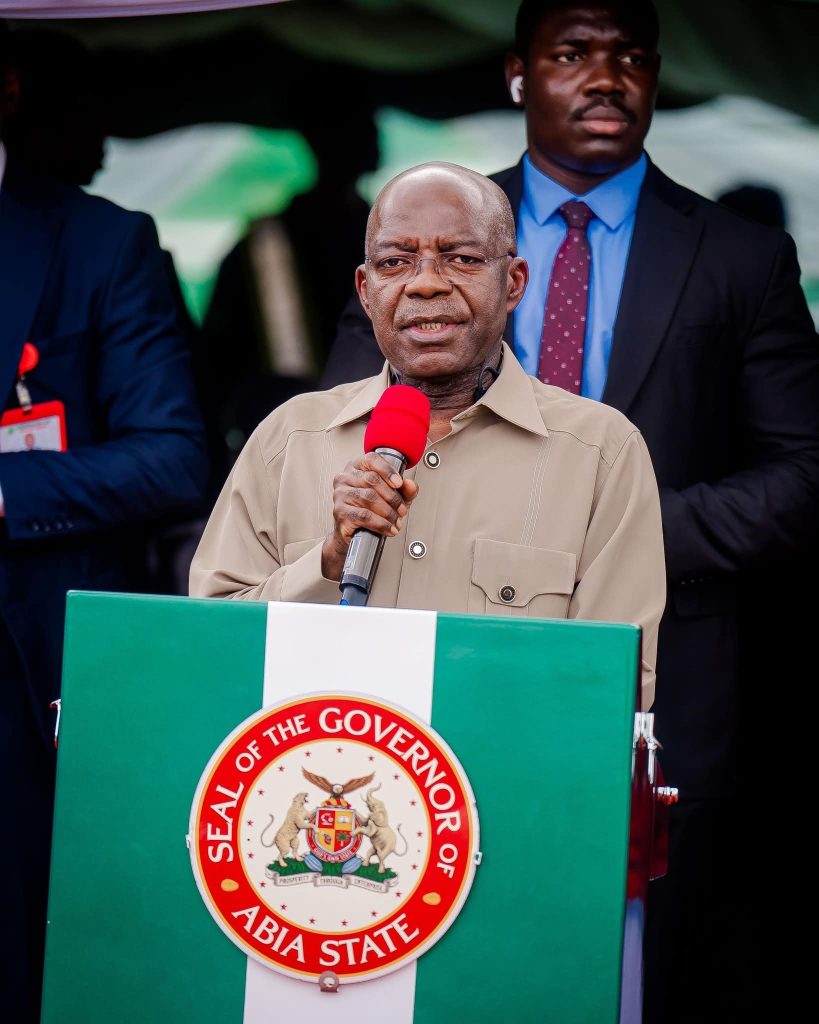 Gov. Otti Flags Off Reconstruction of 25KM Umuahia-Ikot Ekpene Road