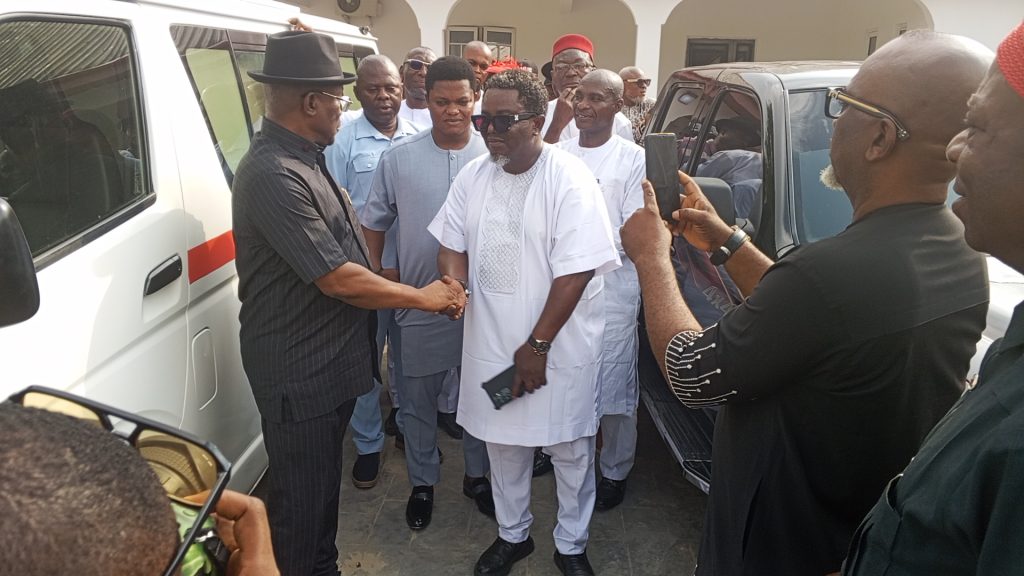 Gov Otti Identifies the Power of Praise, Commends Hon. Wagbara’s Performance