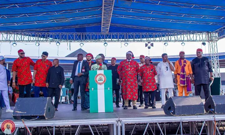 Gov. Otti Reaffirms Commitment to Infrastructure and Reforms