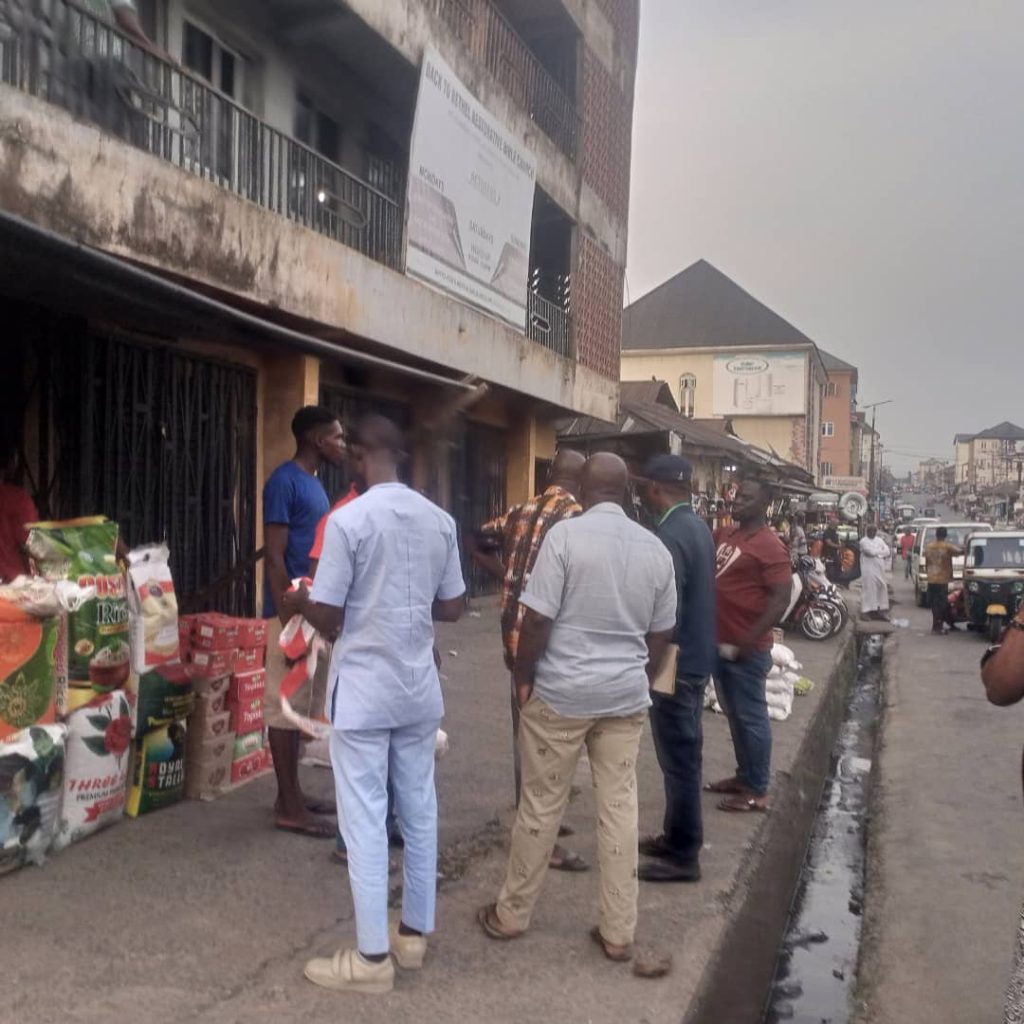 STRUCTURAL DEFECTS: UCDA Seals Three-Storey Building in Umuahia, Orders Immediate Evacuation