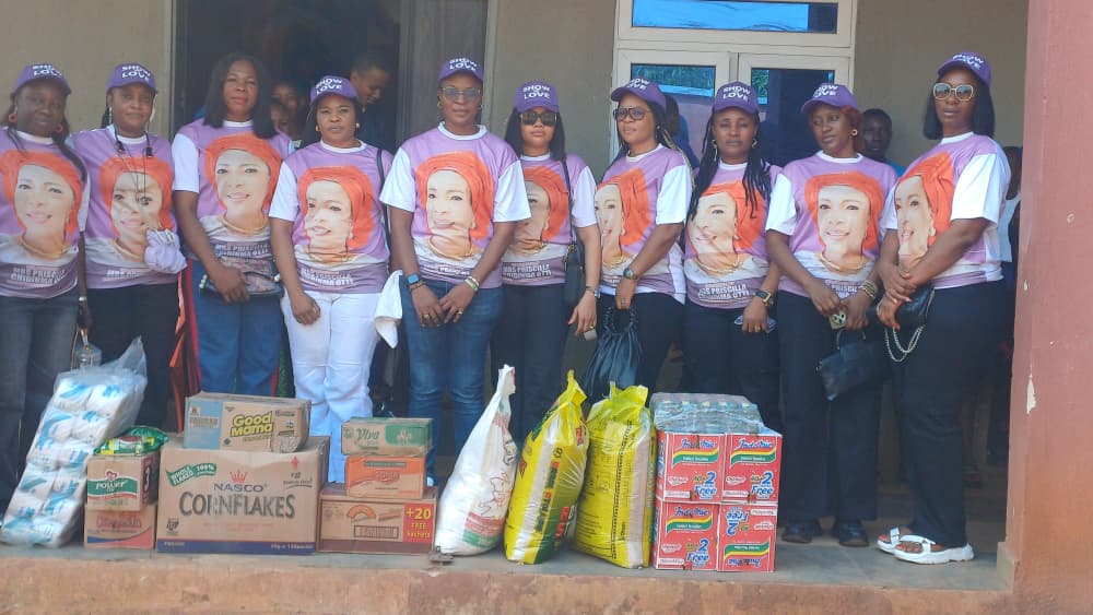 Abia Mayors’ Wives Donate Food Items, Cash to Homestead Orphanage Isuikwuato