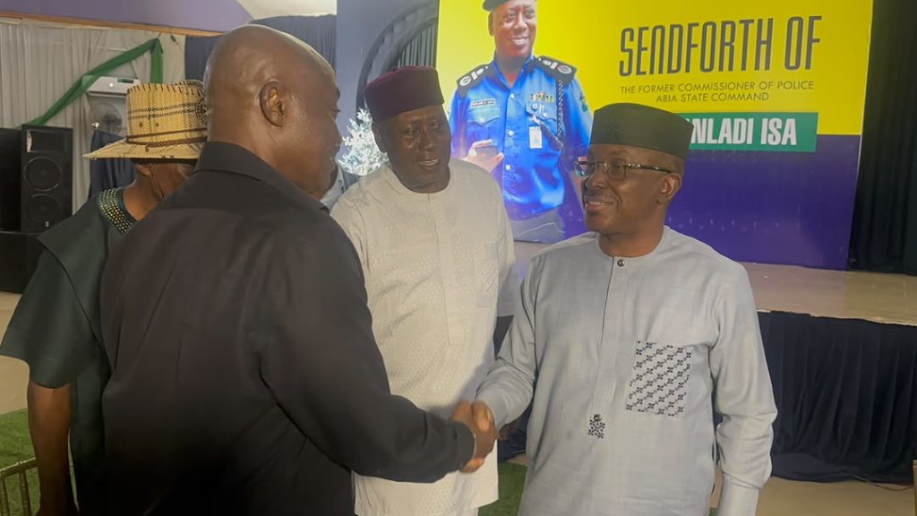 Gov Otti Lauds Newly Promoted AIG Danladi Isa, Commends Outstanding Service to Abia